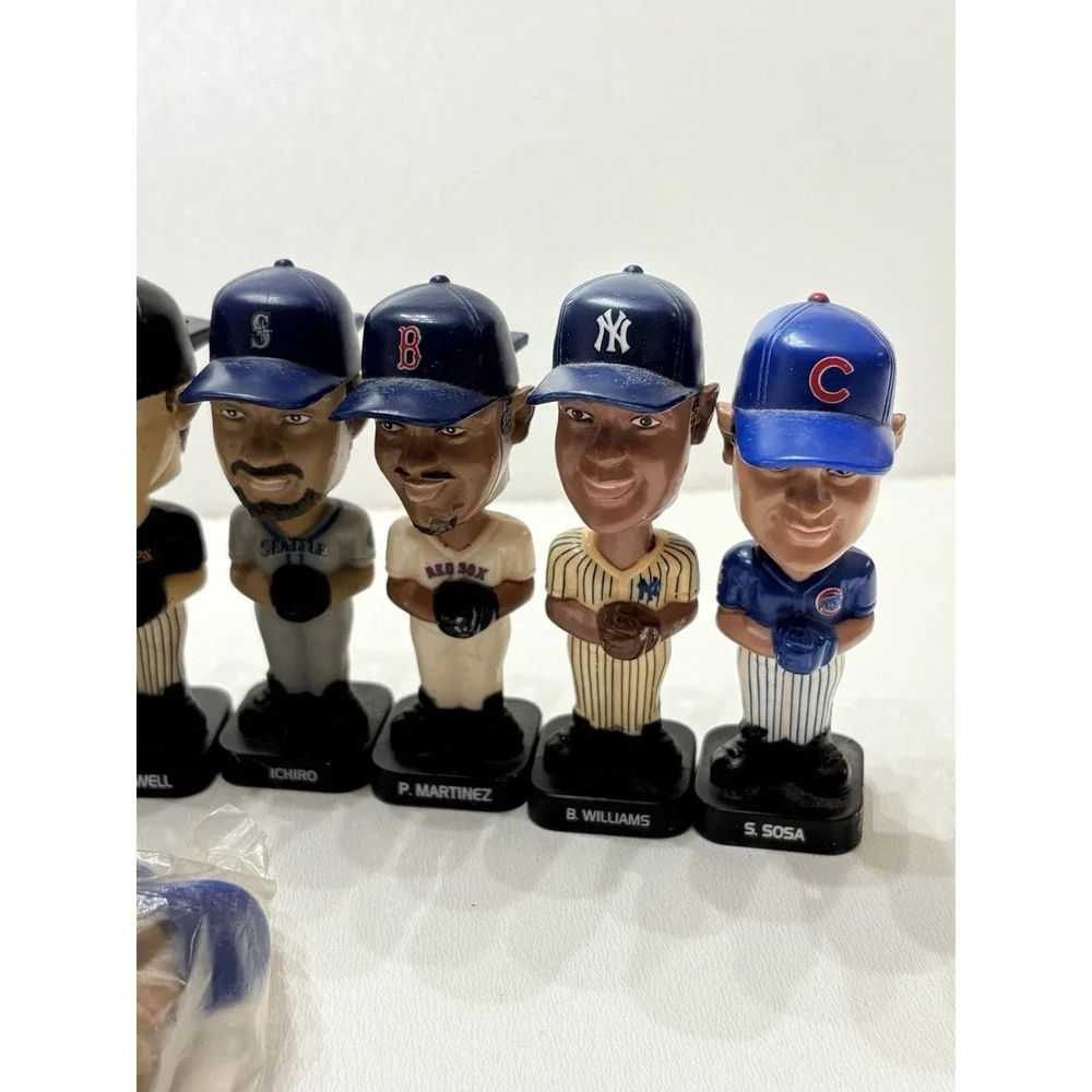 Lot Of (12) 2003 Fotoball POST CEREAL‎ BASEBALL MINI BOBBLEHEADS